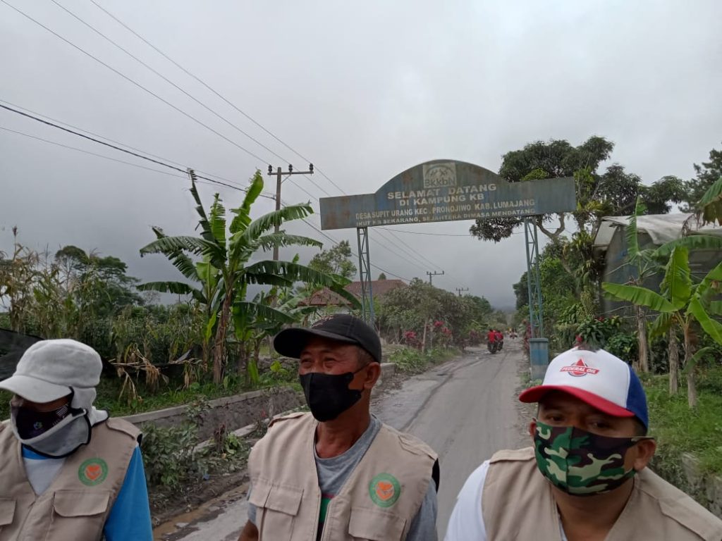 Perjalanan ke Lokasi Terdampak Erupsi Semeru